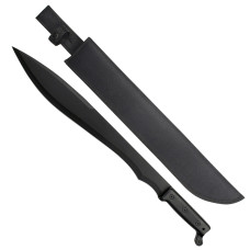 23" Black full tang stainless steel machete